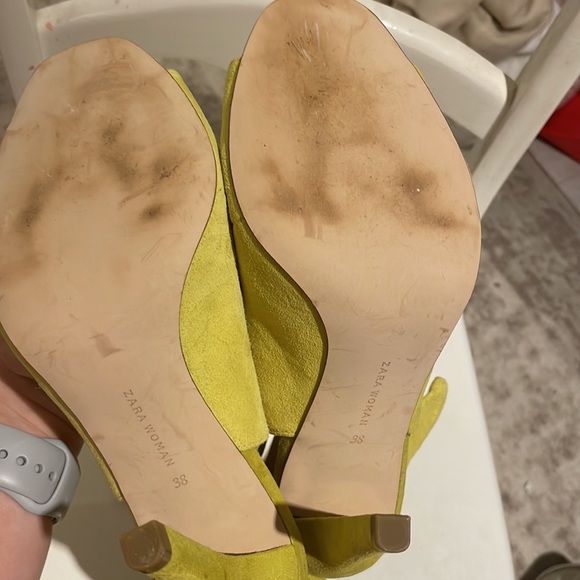 Suede Zara tie back heels - Picture 8 of 9